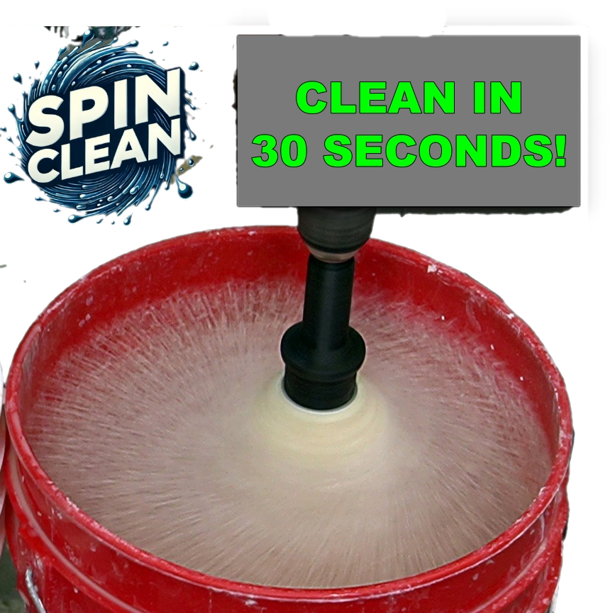 SPINCLEAN – Clean Paint Rollers in 30 Sec or Less - That Kilted Guy DIY