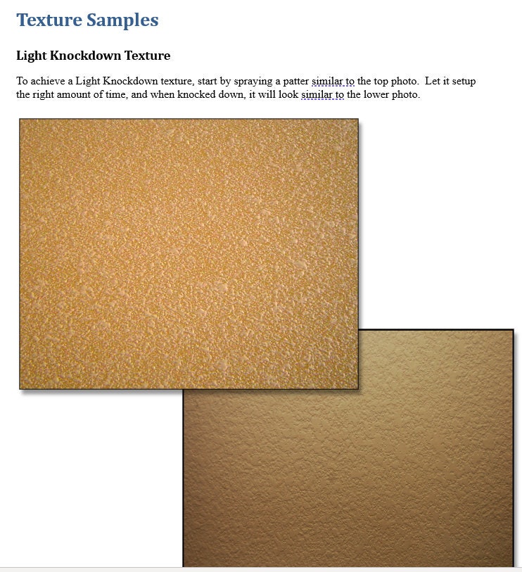 Digital Guide: Spraying Drywall Knockdown Texture - That Kilted Guy DIY