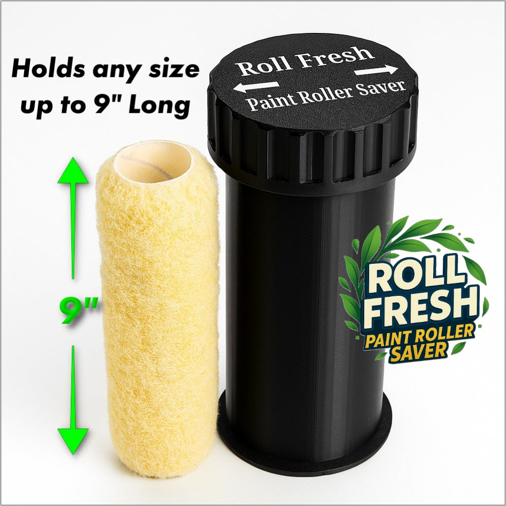 Store Your Wet Paint Roller – Keep It Fresh for Days! - That Kilted Guy DIY