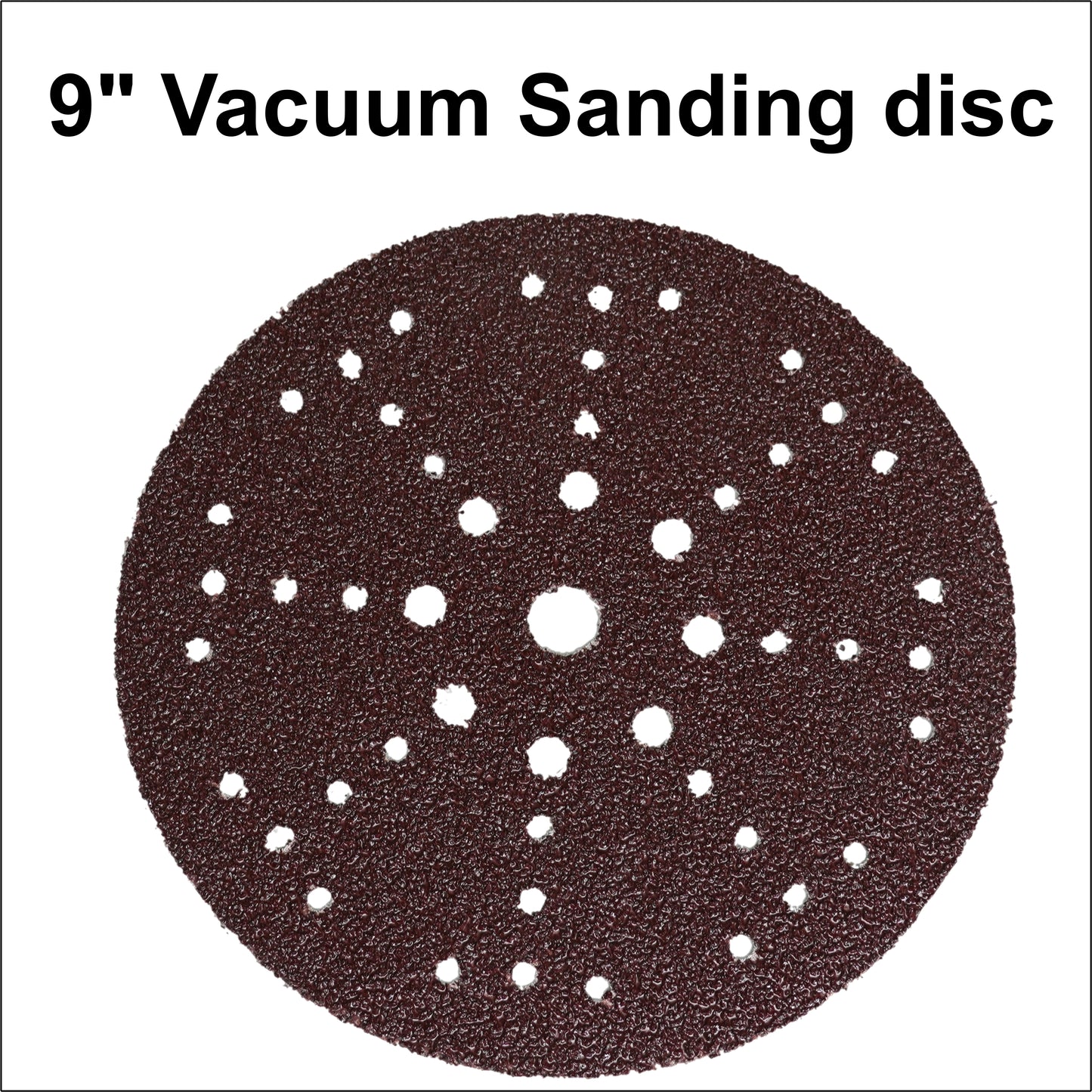 24 Grit 9" Drywall Sanding Disc (Single) – For Popcorn Ceiling Removal