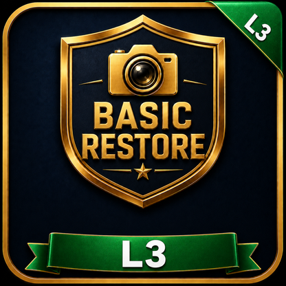 Restauración básica de fotos