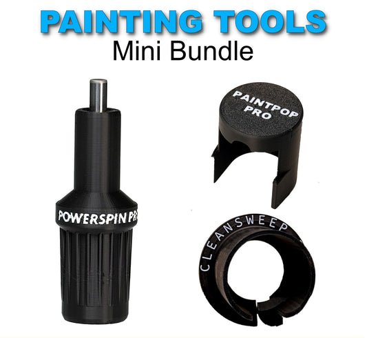 Painting Tool Kit Mini Bundle, Faster & Easier Paint Roller Cleanup