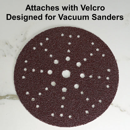 24 Grit 9" Drywall Power Sanding Discs (2-Pack)