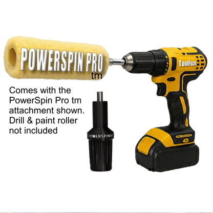 POWERSPIN PRO – Fast Paint Roller Cleaner, Clean Paint Rollers in 30 Seconds or Less with No Mess
