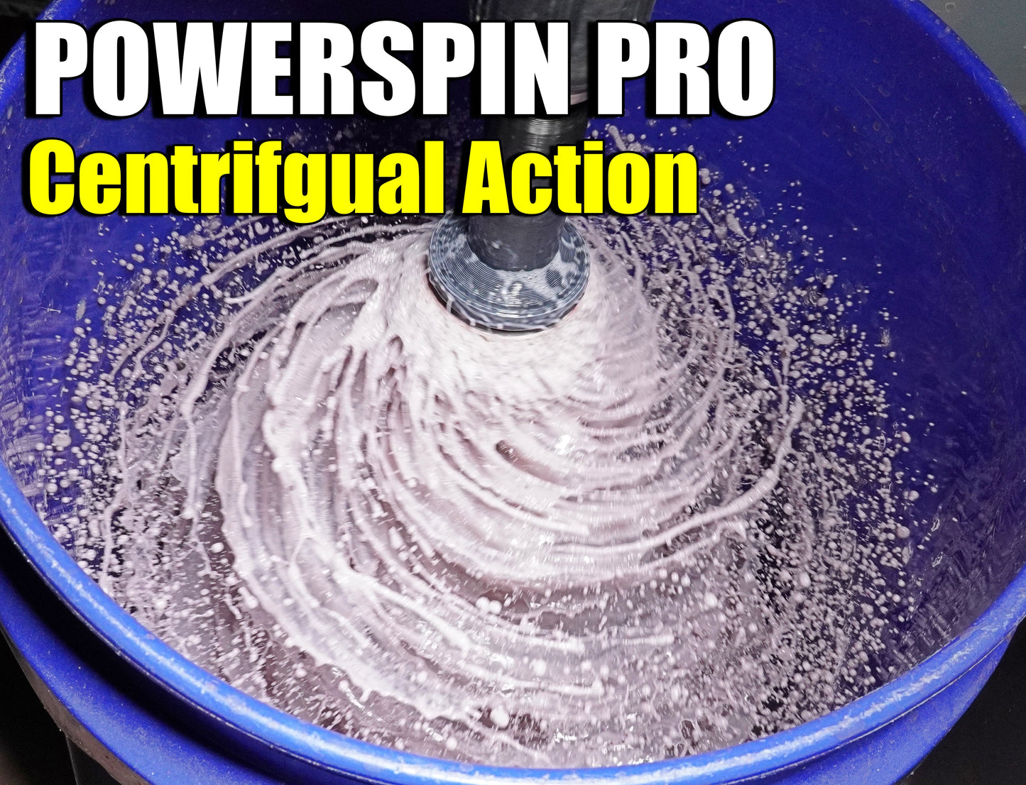 POWERSPIN PRO – Fast Paint Roller Cleaner, Clean Paint Rollers in 30 Seconds or Less with No Mess