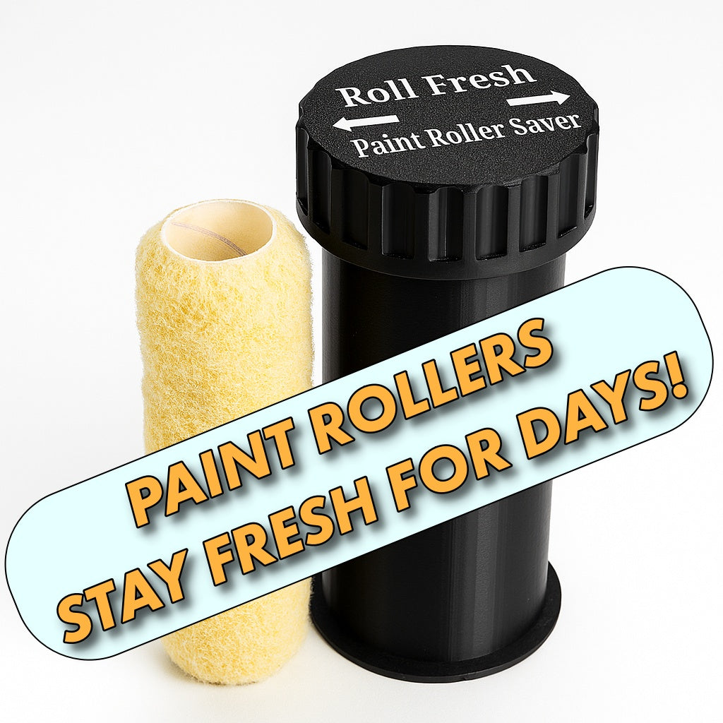 Store Your Wet Paint Roller – Keep It Fresh for Days! - That Kilted Guy DIY