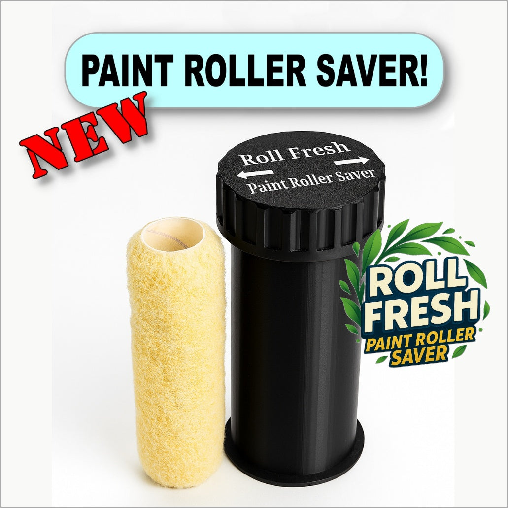 Store Your Wet Paint Roller – Keep It Fresh for Days! - That Kilted Guy DIY