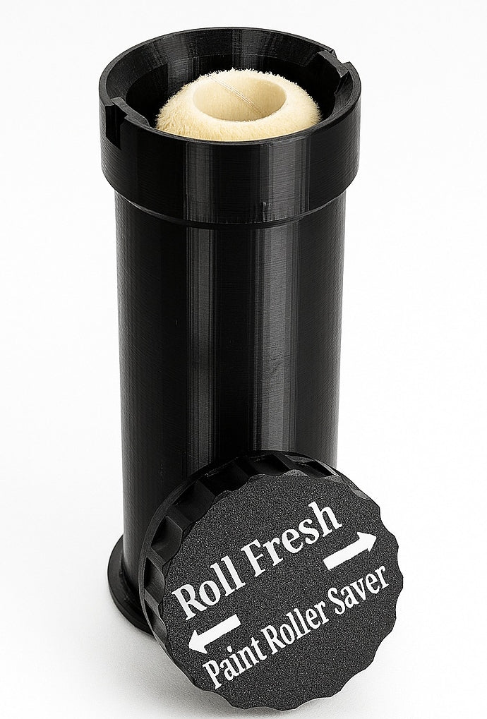 ROLLFRESH PAINT ROLLER SAVER- Store Your Wet Paint Roller – Keep It Fresh for Days!