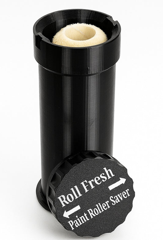 ROLLFRESH PAINT ROLLER SAVER- Store Your Wet Paint Roller – Keep It Fresh for Days!