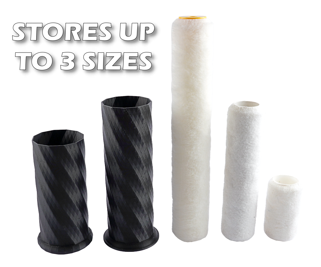 Store Your Wet Paint Rollers for DAYS, sizes up to 14"- New Multi Size RollFresh