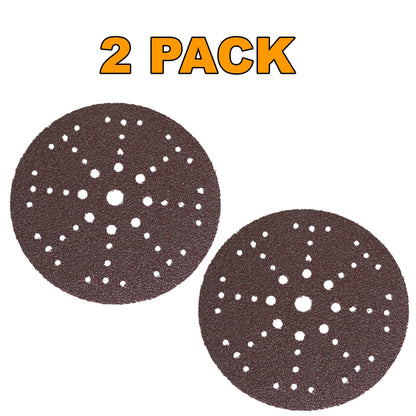 24 Grit 9" Drywall Power Sanding Discs (2-Pack)