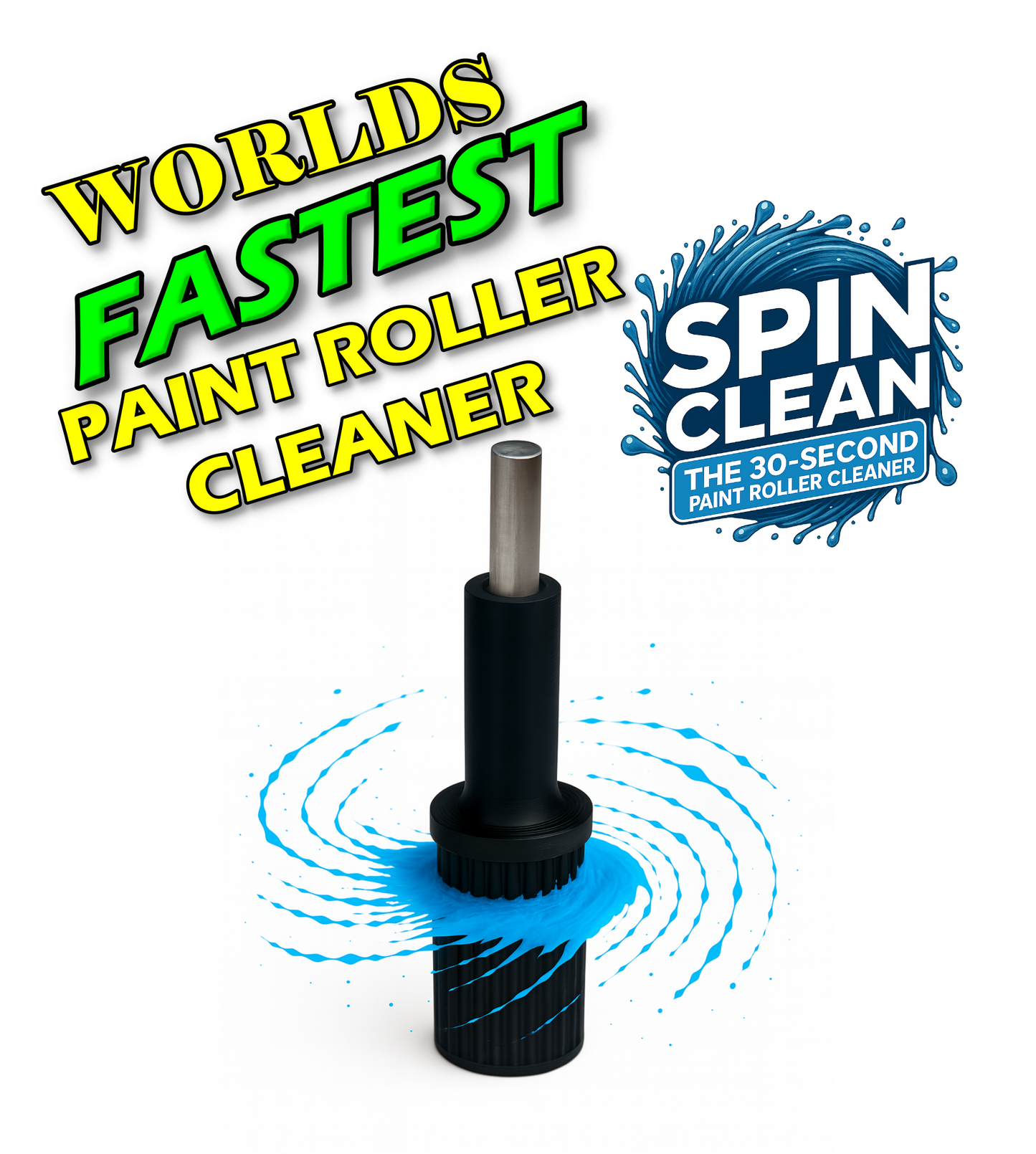 Spin Clean Paint Roller Cleaner Premium Package
