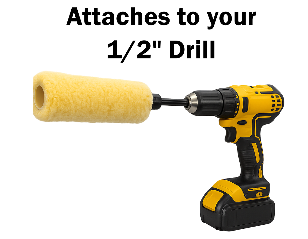 SPINCLEAN (3-Pack) – Clean Paint Rollers in 30 Sec - That Kilted Guy DIY