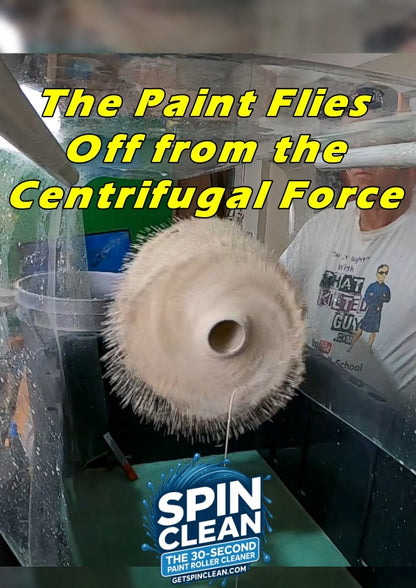 SPINCLEAN – Clean Paint Rollers in 30 Seconds or Less with No Mess