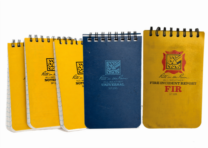 Rite in the Rain 3×5 Assorted Weatherproof Notebook Lot – 5 Books