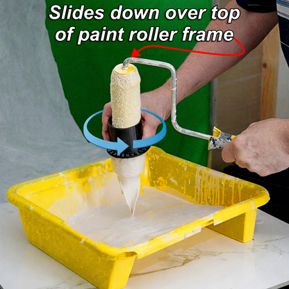 CleanSweep Pro – Quickly Remove Excess Paint from Rollers!