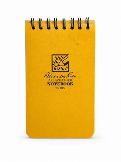 Yellow Rite in the Rain No. 146 top-spiral notebook