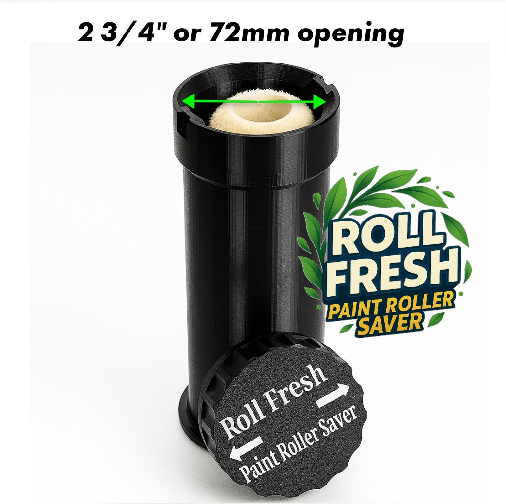 Store Your Wet Paint Roller – Keep It Fresh for Days! - That Kilted Guy DIY